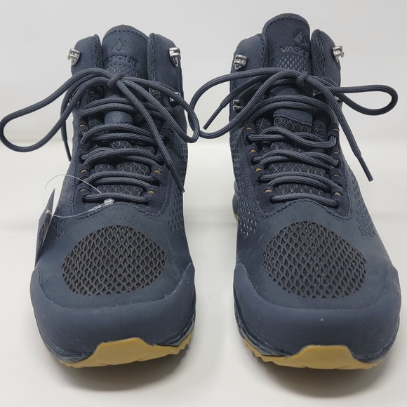 Vasque Breeze LT NTX Mid WATERPROOF Ebony Hiking Shoe Boot sz 9 7446 Vibram Sole - Picture 2 of 14